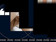 Grosser arsch, Grosser schwanz, Blondine, Blasen, Spermaladung, Fingern, Masturbation, Stiefmutter