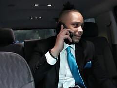 Horny Chauffeur Judy Jolie Wants Big Black Cock After Driving Him Home