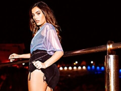 アナル, お尻, デカ尻, デカチン, フェラチオ, 茶髪の, バック, 手コキする