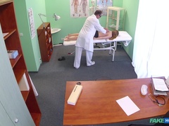 Fake Hospital (FakeHub): Sexy Russian pays with tight pussy