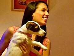 Amateur, Sucer une bite, Britannique, Brunette brune, Léchez, Mère que j'aimerais baiser, Maman, Épouse