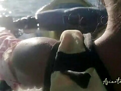 素人, アジア人, ビーチ, カワイイ, 下着, 小柄, オマンコ, オッパイの