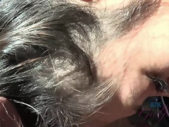 Leie, Blasen, Fingern, Flashen, Orgasmus, Pov, Öffentlich, Nass