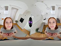 Dreidimensional, Blasen, Viele männer bespritzen eine frau, Hardcore, Pov, Realität, Rotschopf, Reiten