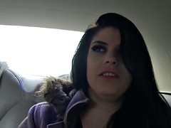 PORNXN Picking up Lucia Love for public pissing