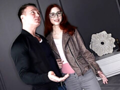 Grosser arsch, Blasen, Hundestellung, Natürlichen titten, Rotschopf, Dürr, Jungendliche (18+), Titten