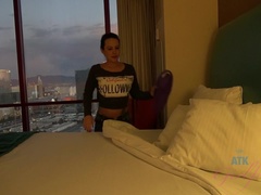 黒人, 茶髪の, 彼女, オナニー, 小柄, ガリガリ, 喫煙, オッパイの