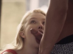 Blond, Pijpbeurt, Ondergoed, Tieten likken