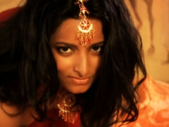 Braunhaarige, Hd, Indisch, Massage, Solo