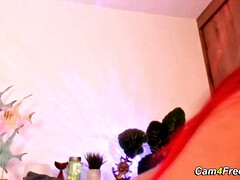 Bruinharig, Seksspeelgoed, Vingeren, Orgasme, Kut duiken, Roodharige vrouw, Tiener, Speelgoed