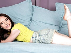 Amateur, Penetracion con dedos, Pelirrojo, Cabello corto, Solo, Estriptis, Adolescente, Tetas