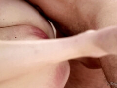 Big Tit Fantasies with Green Eyed Blonde Scene - James Deen