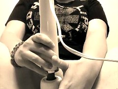 Amateur, Chica, Gorda, Consolador, Masturbación, Juguetes
