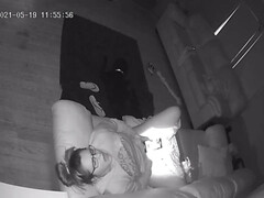 ベビーシッター, デカパイ, 女, 指いじり, スパイ, オッパイの, のぞき, 濡れ