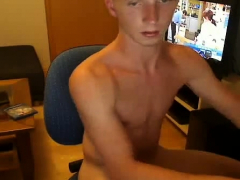 Amateur, Europeo, Gay, Masturbación, Solo, Camara web