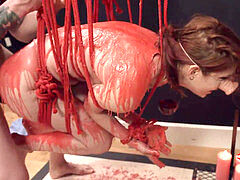 Anal, Cul à la bouche, Bondage domination sadisme masochisme, Bondage, Domination, Humiliation, Rousse roux, Lécher le sphincter