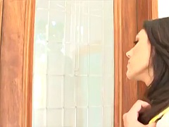 Grosser schwanz, Schwarz, Braunhaarige, Doppelpenetration, Schwarz, Dürr, Jungendliche (18+)