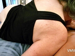 Belle grosse femme bgf, Blonde, Sucer une bite, Tir de sperme, Fait maison, Mature, Seins naturels, Pov