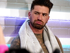 Anaal, Kont, Hondjeshouding, Natuurlijke tieten, Shemale, Kort haar, Tieten likken, Bekijker