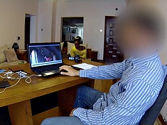 Amateur, Grosse bite, Noire, Sucer une bite, Noir ébène, Interracial, Réalité, Suçant