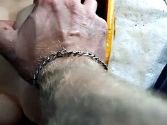 Amateur, Verga grande, Coche, Gay, Peludo, Sexo duro, Solo, Juguetes