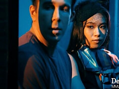 Asiatique, Gros cul, Grosse bite, Sucer une bite, Interracial, Seins naturels, Public, Nénés