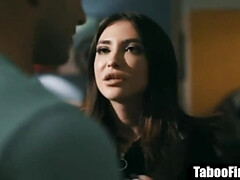 脅迫, フェラチオ, 茶髪の, レズビアン, なめる, オマンコ, ティーン, オッパイの