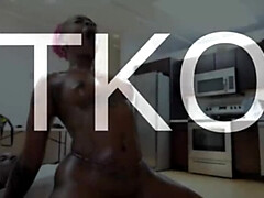 お尻, デカチン, 黒人, 黒人, デブ, 巨大, 自然山雀, 濡れ