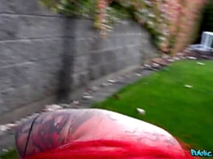 Amerikaans, Grote mammen, Lul, Hondjeshouding, Natuurlijke tieten, Gezichtspunt, Kort haar, Tatoeage