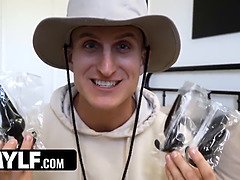 アナル, お尻, デカパイ, ブロンド, 浮気者, コンドーム, 指いじり, 義母