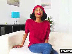 Smallish, trimmed, booty