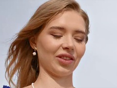 美女, ブロンド, フェラチオ, 顔射, ハードコア