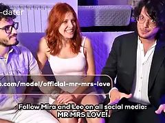First Porn Casting and Interview degenerates into a Dirty Threesome - 2 Guys 1 Girls FMM