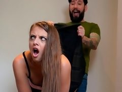 Grosser arsch, Blondine, Blasen, Hundestellung, Handjob, Hardcore, Milf, Natürlichen titten