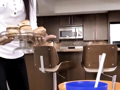 デカパイ, イマラチオ, チン, Hd, 熟年, 淫乱熟女, ペニスバンド, おもちゃ