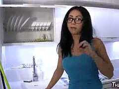 素人, フェラチオ, イく瞬間, 眼鏡, ラティーナ, ティーン