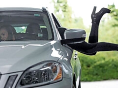 デカチン, フェラチオ, 茶髪の, バック, 自然山雀, ガリガリ, ティーン, オッパイの