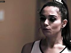 Amateur, Chica, Mamada, Linda, Lencería, Pov, Maestra, Tetas