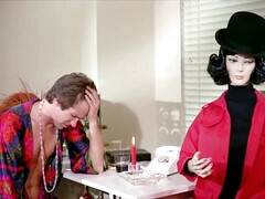 Blonde, Sucer une bite, Tir de sperme, Poilue, Hard, Adolescente, Plan cul à trois, Rétro ancien