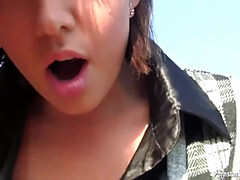 デカチン, 着衣女と全裸男, イく瞬間, 顔射, 淫乱熟女, アウトドア, 放尿, オッパイの