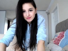 Cul, Brunette brune, Masturbation, Solo, Adolescente, Webcam