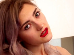 Arsch, Blondine, Lingerie, Masturbation, Muschi, Jungendliche (18+), Titten