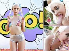 Culo, Culo grande, Bikini, Corridas, Corridas faciales, Lamidas, Adolescente, Tetas