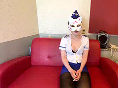 Amateur, Asiatique, Pieds, Orgasme, Collant, Police, Spandex, Jarretelles