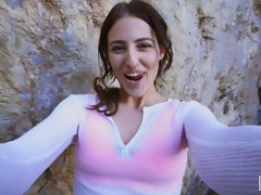 Culo, Morena, Estilo perrito, Pajear, Al aire libre, Pov, Adolescente, Tetas