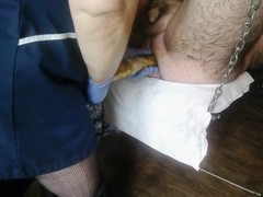 Anal, Gorda, Sadomasoquismo, Dominación, Penetracion con puños, Esclavo, Puta, Juguetes