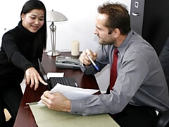 18, アジア人, デカパイ, フェラチオ, 茶髪の, バック, ガリガリ, ティーン