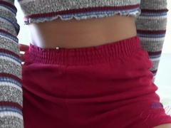 Fussjob, Freundin, Öl, Zierlich, Piercing, Pov, Jungendliche (18+), Titten