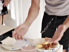 Anaal, Lieveling, Grote mammen, Pijpbeurt, Sperma shot, Fetisj, Frans, Roodharige vrouw