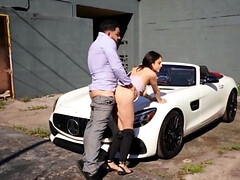 Sucer une bite, De plein air, Adolescente